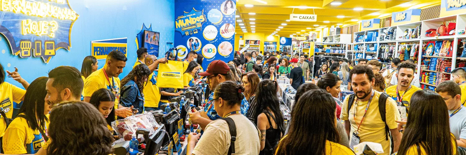 Pernambucanas fez participação estratégica na CCXP 2022