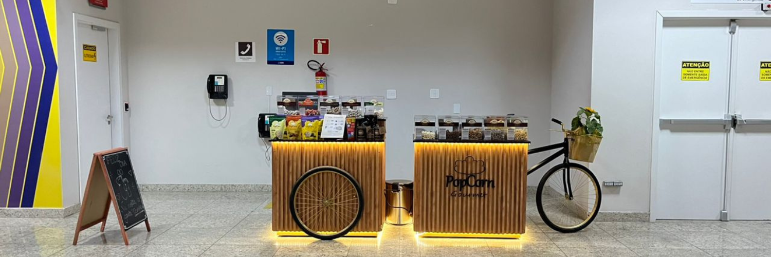 Aeroporto Afonso Pena recebe unidade da PopCorn Gourmet