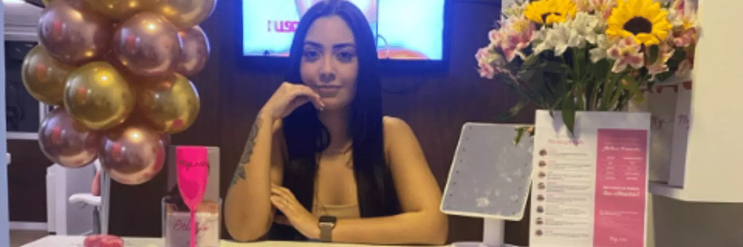 Jovem bancária larga carreira para se tonar empreendedora no segmento de beleza