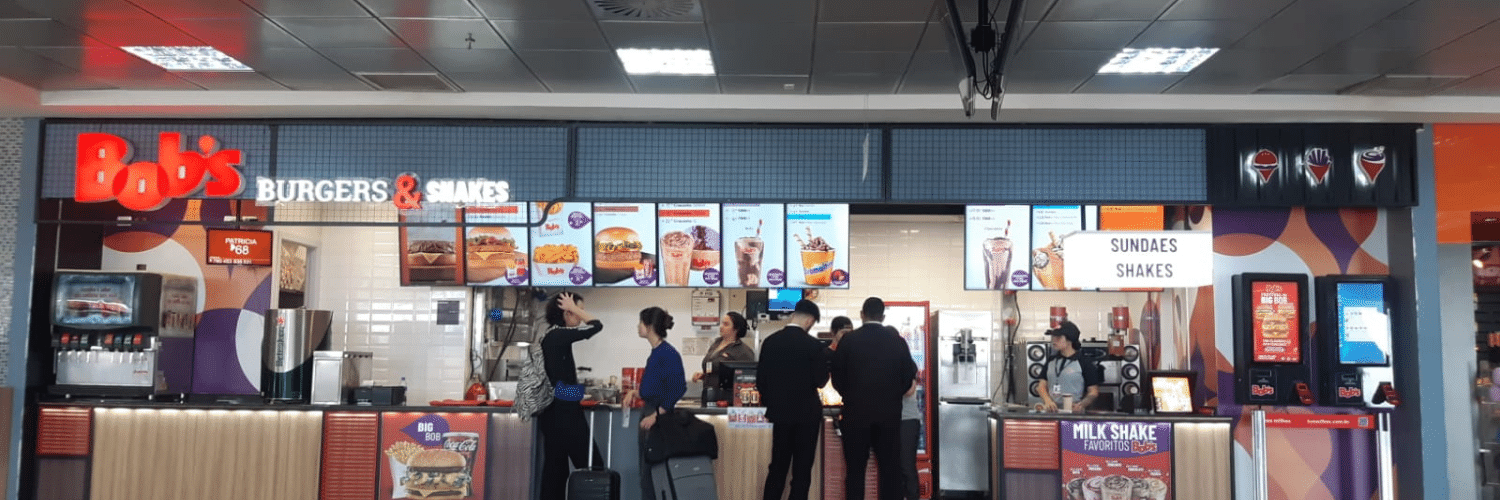 Bob´s abre primeira unidade no aeroporto Afonso Pena, no Paraná