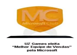 UZ Games recebe prêmio da Microsoft