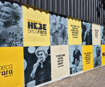 Roupas de Hebe Camargo são vendidas no Peça Rara Brechó