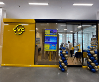 CVC inaugura primeira loja em formato modular