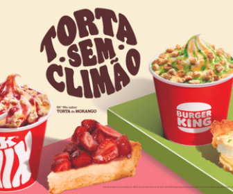 Burger King lança sobremesas geladas em parceria com a Leite Moça
