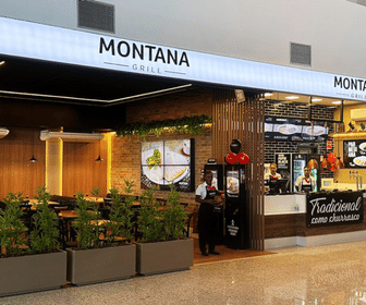 Rede de franquia Montana Grill abre loja conceito no aeroporto de Viracopos