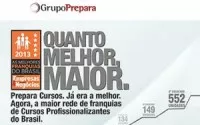 Grupo Prepara vence prêmio de Melhor Franquia do Brasil 2013