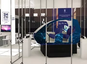 Com realidade virtual e simulador de montanha-russa, holding SMZTO oferece vídeo informativo ao visitante da feira da ABF sobre como escolher uma franquia ideal
