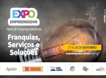 Expo Empreendedor: feira de negócios traz oportunidades empreendedores em busca de modelos de franquias enxutos