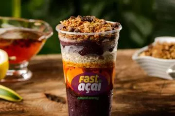 Tapioca e Suco de Açaí são as novidade da Fast Açaí para Goiânia e região