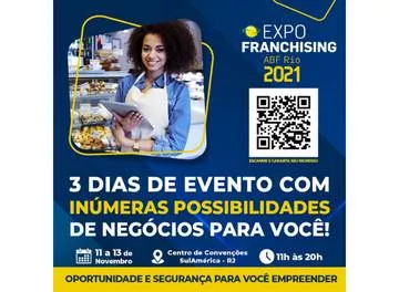 Vem aí a Expo Franchising ABF Rio e você pode ser nosso convidado!