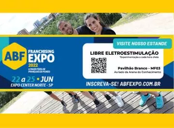 Franquia de saúde, beleza e bem-estar, a LIBRE Eletroestimulação marca presença na Expo Franchising ABF 2022