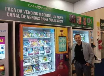 Operando com exclusividade no ramo de vending machines brasileiro, Casa Group apresenta novos modelos de máquinas