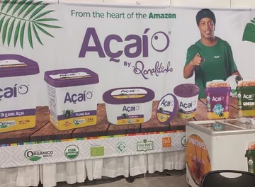 Lançamento do “Açaí By Ronaldinho” é destaque na maior feira americana de alimentos e bebidas